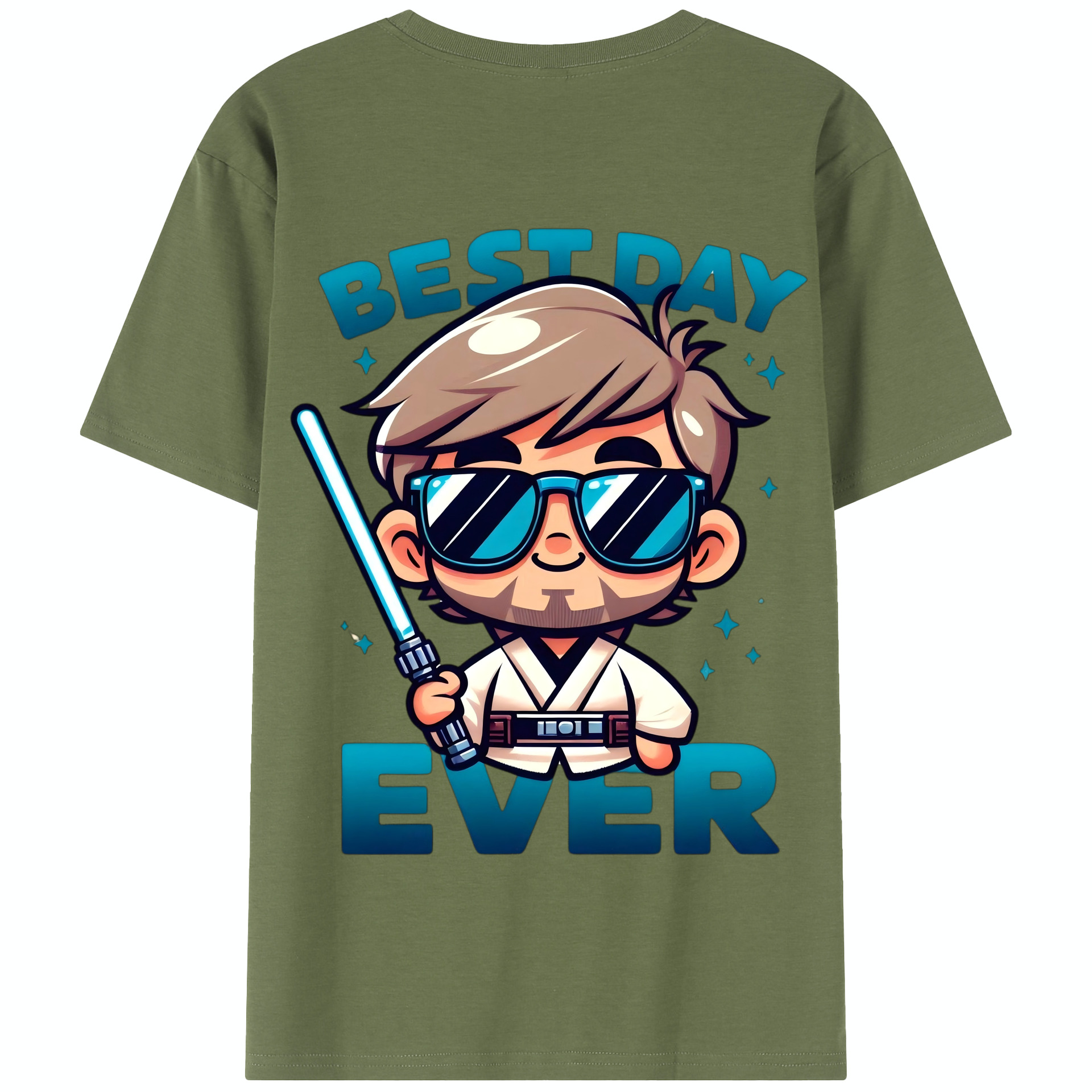 （画像用） スター・ウォーズ Star Wars 綿100％半袖Tシャツ（背面プリント）